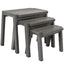 Nesting Tables- Dark Grey