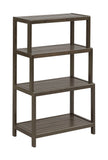 Dunnsville 4-Tier Stepback Shelf: Antique Chestnut