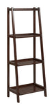 Dunnsville 4-Tier Ladder Shelf: Antique Chestnut