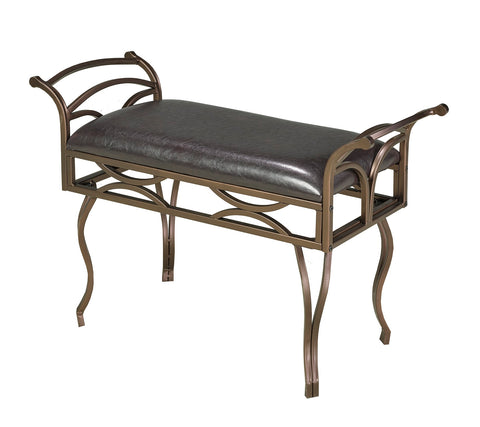 Iron Style Accent Bench