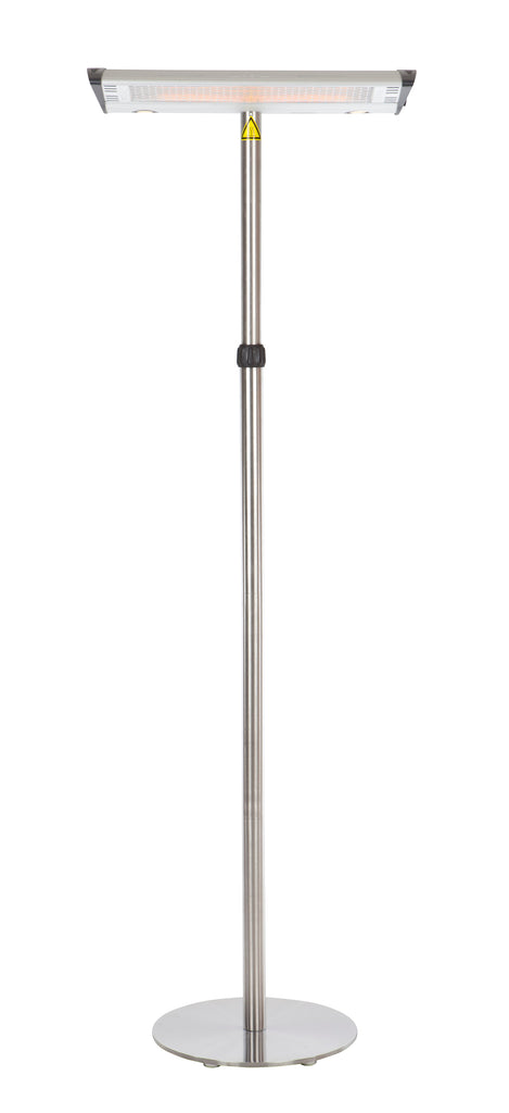 Morrison Dual Head Floor Standing Halogen Patio Heater