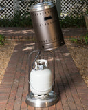 Ash and Stainless Steel Finish Patio Heater