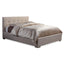 BAXTON STUDIO REGATA MODERN AND CONTEMPORARY BEIGE FABRIC UPHOLSTERED KING SIZE PLATFORM BED