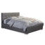 BAXTON STUDIO REGATA MODERN AND CONTEMPORARY GREY FABRIC UPHOLSTERED KING SIZE PLATFORM BED