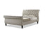Baxton Studio Antoinette Light Beige Modern Platform Bed-Queen