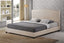 Baxton Studio Aisling Light Beige Fabric Platform Bed - King Size
