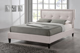 Baxton Studio Marquesa Wood Contemporary Queen-Size Bed