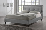 Baxton Studio Marquesa Wood Contemporary Full-Size Bed