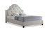 Baxton Studio Colchester Light Beige Linen Modern Platform Bed - Queen Size