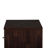 Baxton Studio Maison Oak Brown 4-Drawer Chest