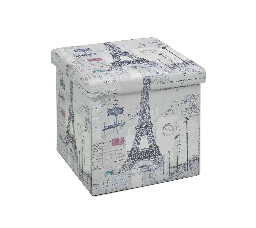 Storage Ottoman Paris Print
