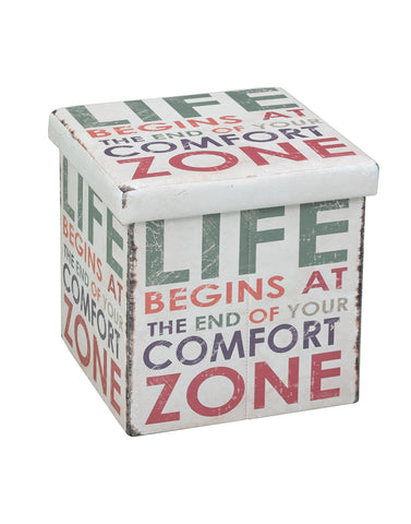 Storage Ottoman Life Print