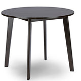 Baxton Studio Debbie Mid-Century Dark Brown Wood 5pc Dining Set