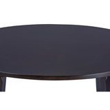 Baxton Studio Debbie Mid-Century Dark Brown Wood 5pc Dining Set