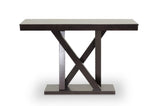Baxton Studio Everdon Dark Brown Modern Sofa Table