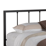 Baxton Studio Amy Modern and Contemporary Antique Dark Bronze Full Size Iron Metal Platform Bed