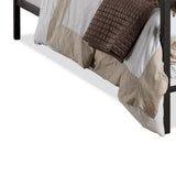 Baxton Studio Amy Modern and Contemporary Antique Dark Bronze Full Size Iron Metal Platform Bed