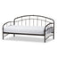 Baxton Studio Olsen Vintage Inspired Dark Bronze Metal Daybed