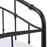Baxton Studio Olsen Vintage Inspired Dark Bronze Metal Daybed