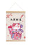 Scroll Painting Japanese Style Hanging Paintings Lucky Cat, M5
