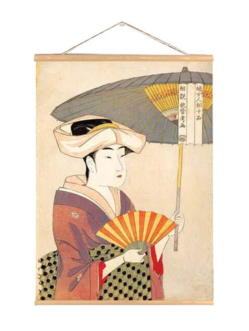 Japanese Style Ukiyo-E Style Paninting for Living Room Bedroom Restaurant, P7