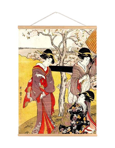 Japanese Style Art Ukiyo-E Style Painting - Modern Home Decoration, Y1