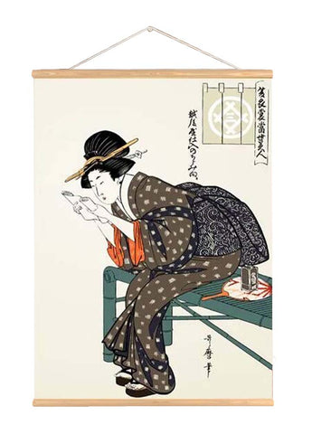 Japanese Style Art Ukiyo-E Style Painting - Modern Home Decoration, Y2