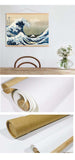Ukiyo-E Style Painting Living Room Bedroom Restaurant Fabric Decoration, N5