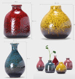 Ceramic Vases, Flower Home Decoration Ornaments,as a Gift,Cherry Blossoms