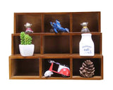 Classical Elegant Wood Storage Rack Storage Chests Home Decorations