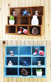 Classical Elegant Wood Storage Rack Storage Chests Home Decorations