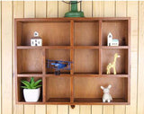 Elegant Creative Natural Wood Storage Rack Wooden Cabinet Storage Chest