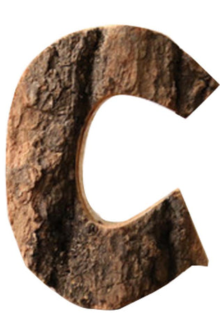 Wooden Letter 'C' Hanging Sign Home Decoration wall d??cor