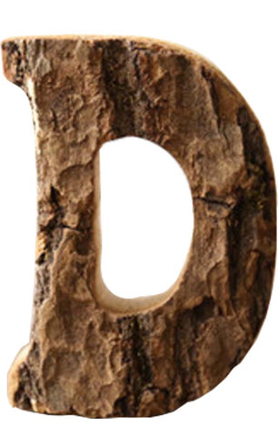 Wooden Letter 'D' Hanging Sign wall d??cor For Home/Office/Shop Name