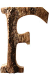 Wooden Letter 'F' Hanging Sign Retro Soft Decoration  wall d??cor