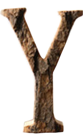 Wooden Letter 'Y' Hanging Sign Home Decoration Retro Soft Decoration