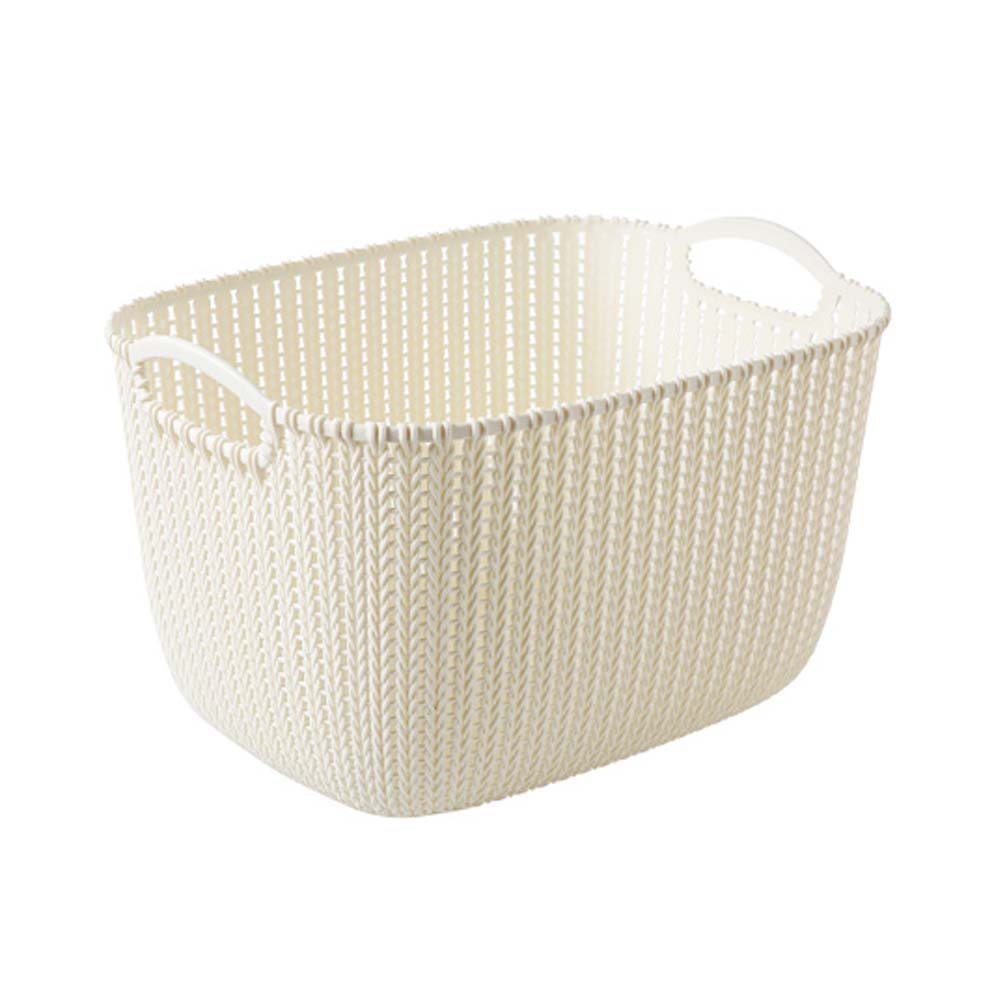 Plastic Woven Storage Basket