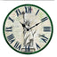 12" European Retro Wall Clock Classical Decor Silence Hanging Clock, D