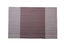 Set of 2 Meal Mat Plate Pad Bowl Mat Vertical Stripes Flax Mat Anti-slip Mat(B