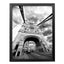 Fashion Durable Home Decor Picture Black and White Building Decor Painting for Wall Hanging, #04
