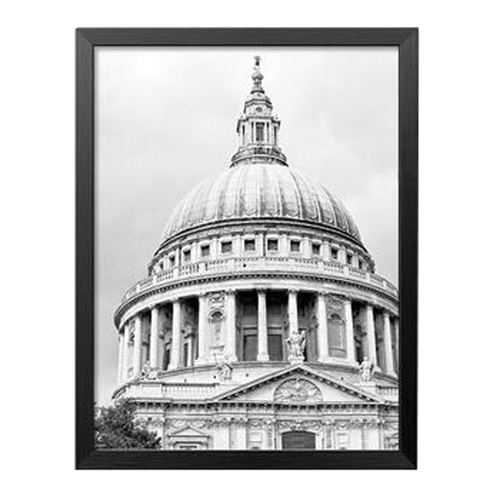 Fashion Durable Home Decor Picture Black and White Building Decor Painting for Wall Hanging, #07