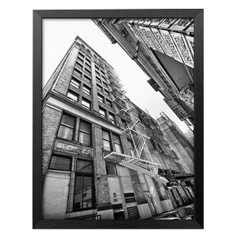 Fashion Durable Home Decor Picture Black and White Building Decor Painting for Wall Hanging, #09