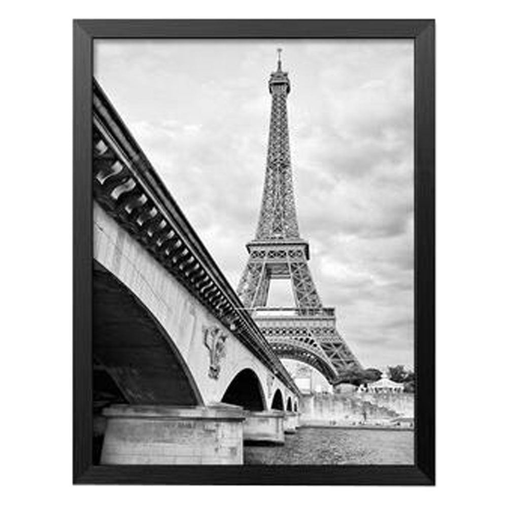 Fashion Durable Home Decor Picture Black and White Building Decor Painting for Wall Hanging, #12