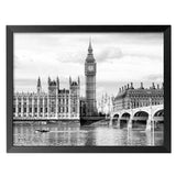 Fashion Durable Home Decor Picture Black and White Building Decor Painting for Wall Hanging, #16