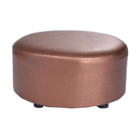 Creative Round Modern Small Faux Leather Stool Shoes Stool  Sofa Pier