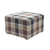 Fashionable Square Cloth Modern Small Stool Table Stool Sofa Pier Ottoman Stool, A