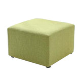 Fashionable Square Cloth Modern Small Stool Table Stool Sofa Pier Ottoman Stool, E