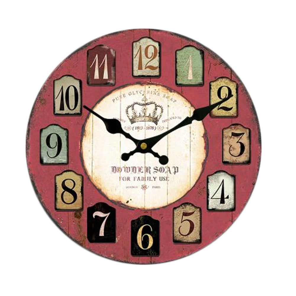 14" Creative Mute Wall Clock Quartz Clock For Sitting room/Bedroom