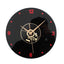 3D CD Style Retro Nostalgia Wall Clock 12" Red