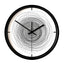12" Scribble Style Mute Quartz Wall Clock For Sitting room/Bedroom